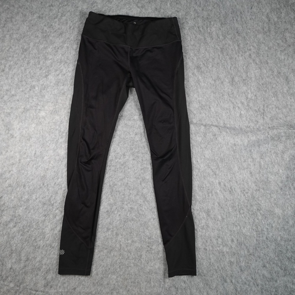 Athleta Leggings Women Small Black Activewear Workout Yoga Performance Pants